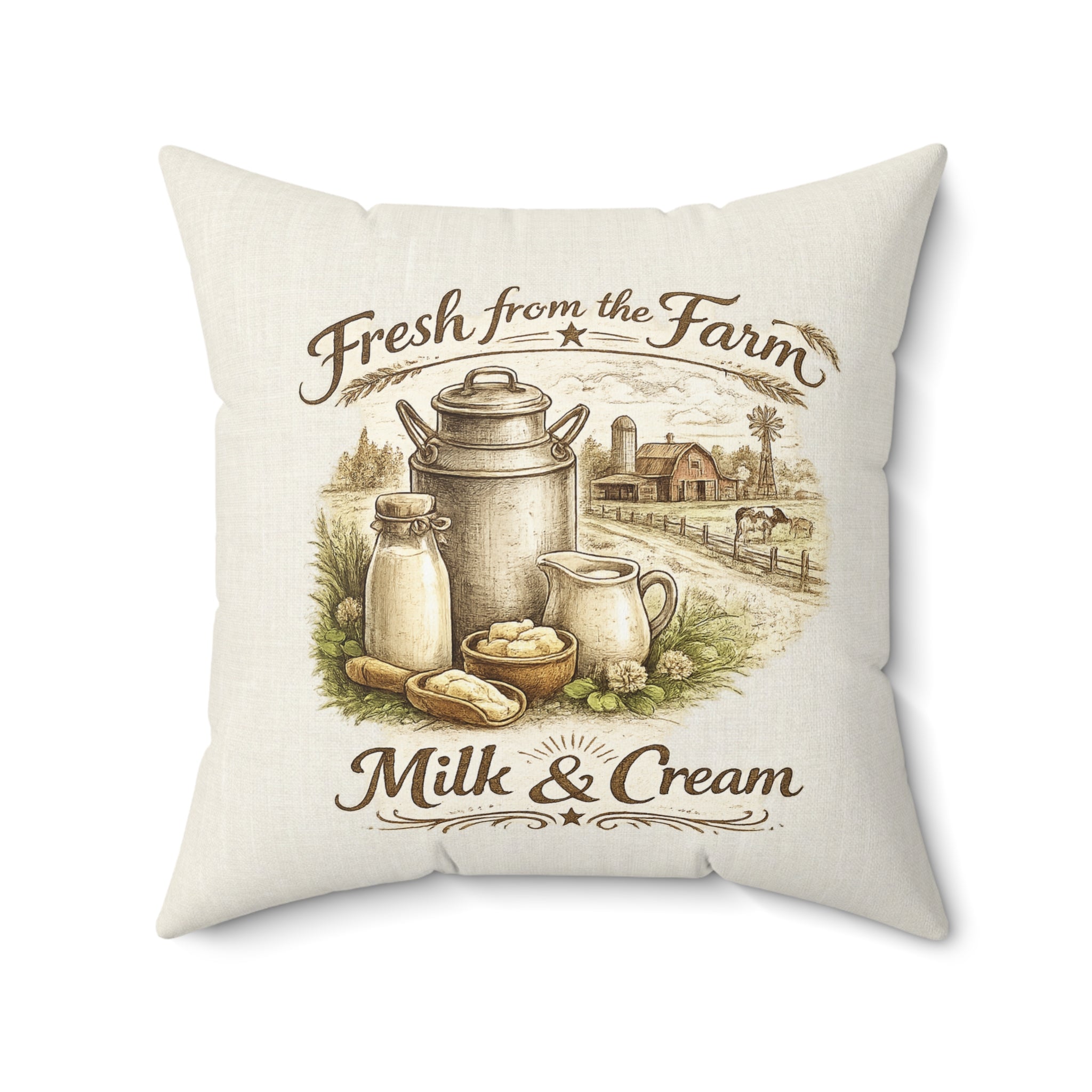 Old Soul Harvest™ Heirloom Plaid Throw Pillow - Throw Pillow from Old Soul Harvest Campfire Circle