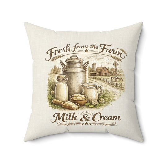 Old Soul Harvest™ Heirloom Plaid Throw Pillow - Throw Pillow from Old Soul Harvest Campfire Circle