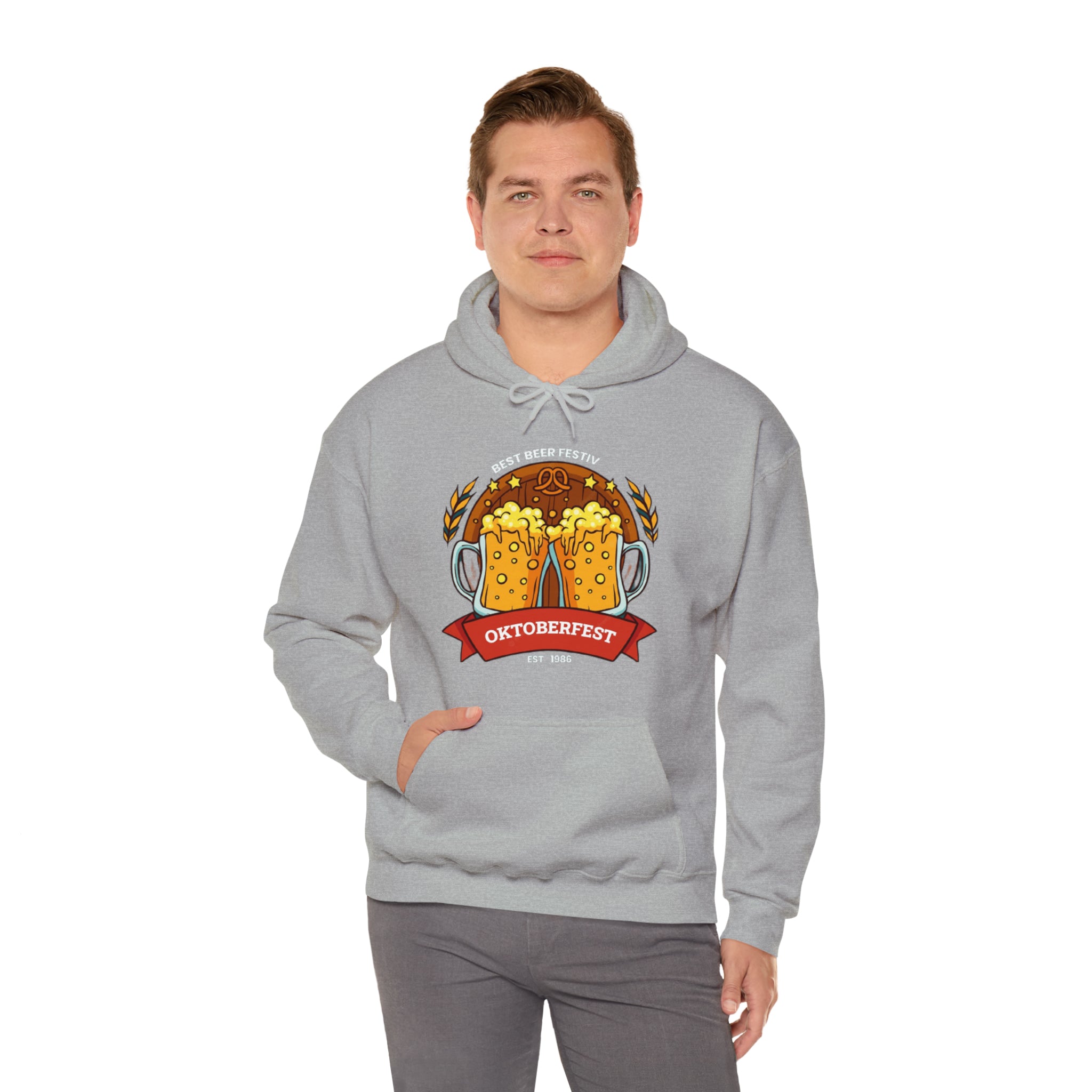 Oktoberfest- Unisex Heavy Blend™ Hooded Sweatshirt - Creations by Chris and Carlos