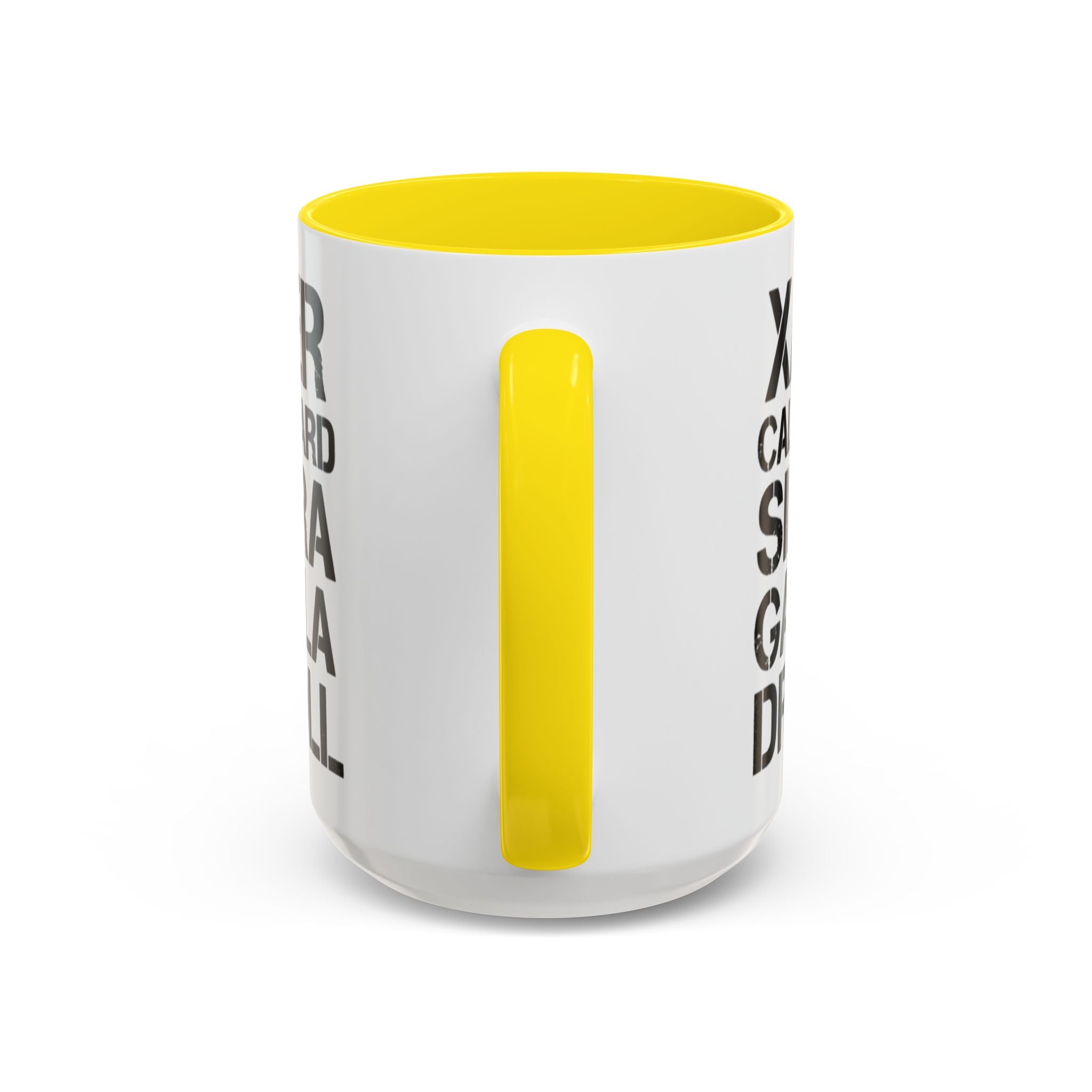 Paradise TV Show Typography Names Accent Coffee Mug — Bold Black Name List Design (11/15oz) - Creations by Chris and Carlos