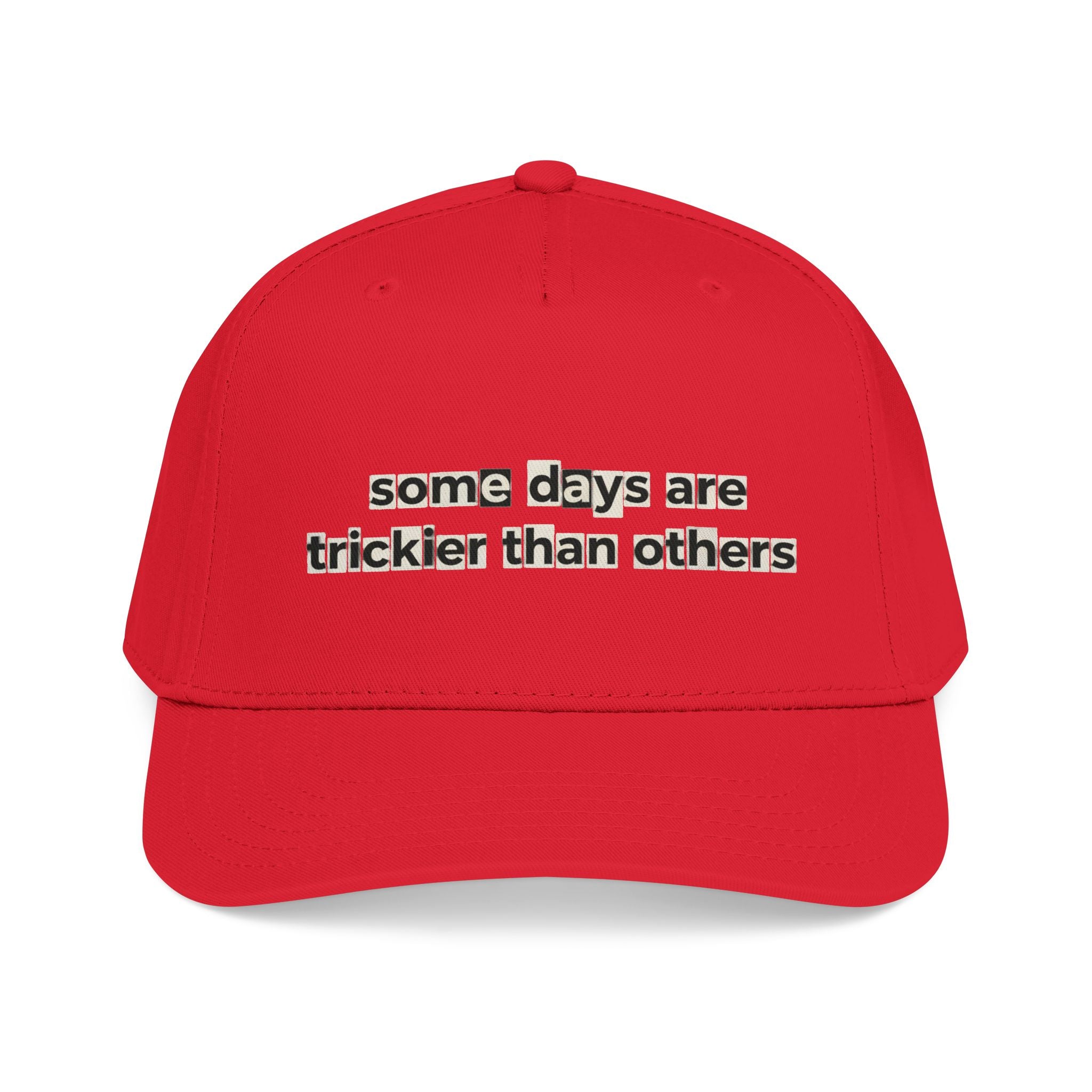 Baseball Cap — "Some Days Are Trickier Than Others" Patch - Creations by Chris and Carlos
