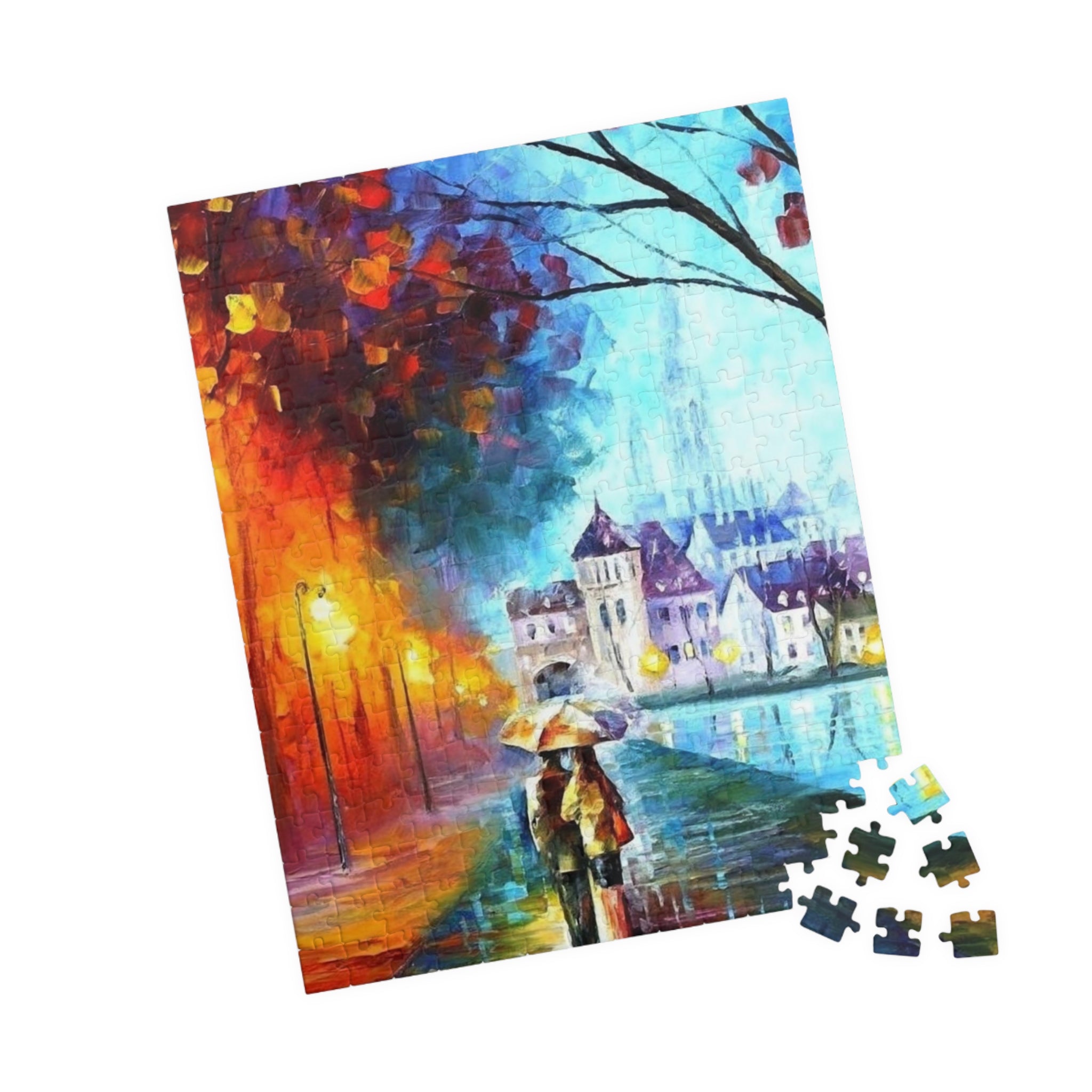 Watercolor- Puzzle - Creations by Chris and Carlos