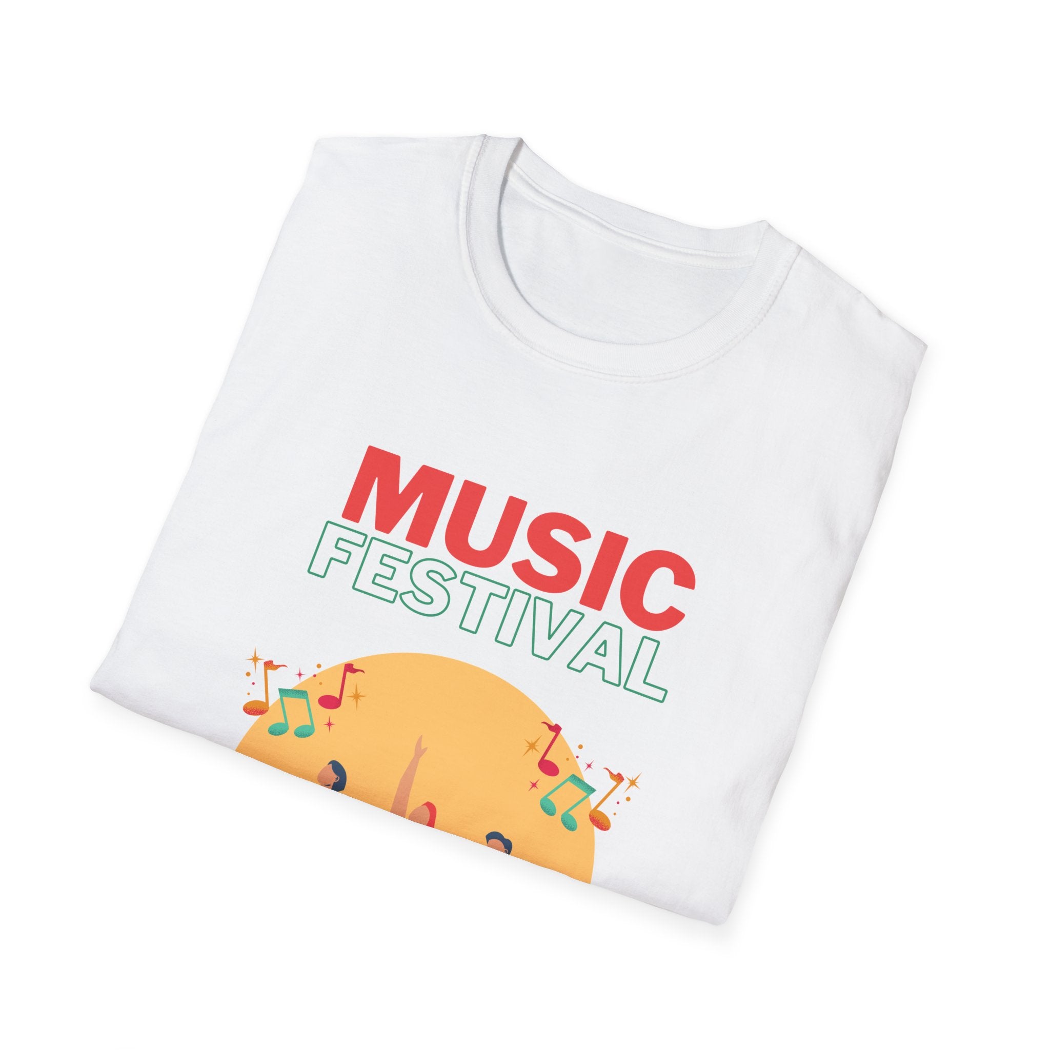 Music Festival T-Shirt — Live Band Concert Graphic Tee - Creations by Chris and Carlos
