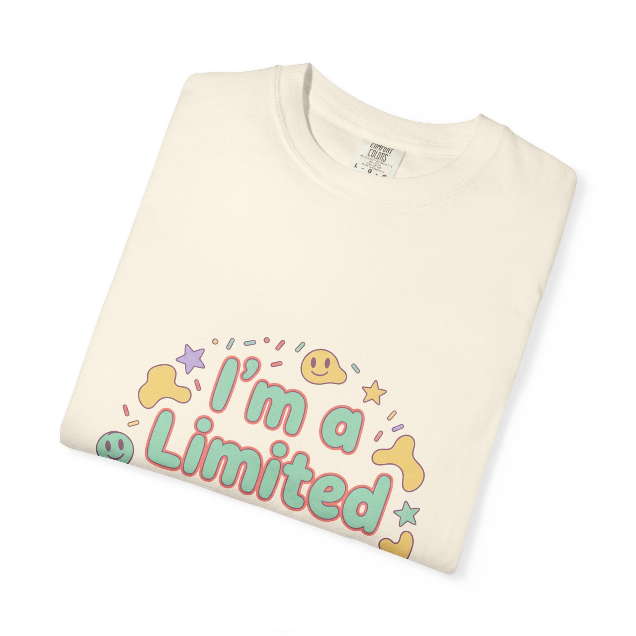T-Shirt — "I'm a Limited Edition" Funny Retro Graphic Tee - Creations by Chris and Carlos