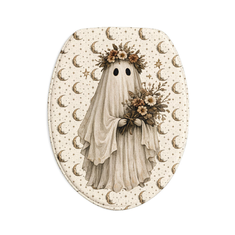 Floral Ghost Bath Mat Set – Old Soul Halloween Hollow™ | Moon & Manor
