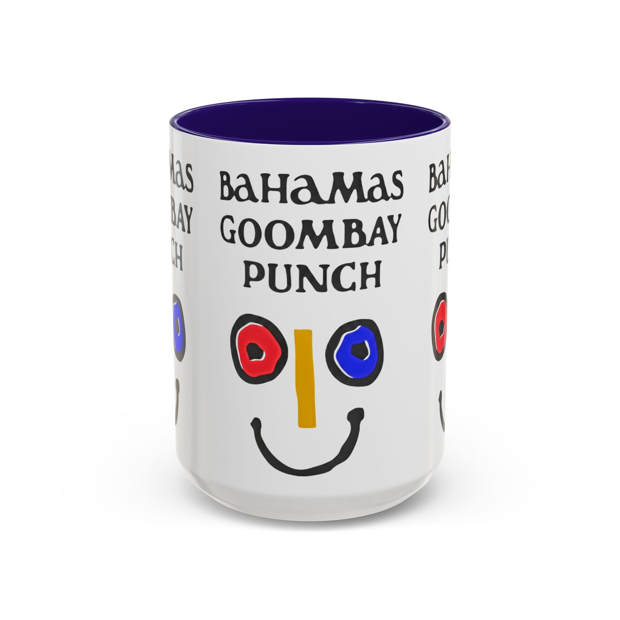 Bahamas Goombay Punch Mug — Colorful Caribbean Smile Coffee Cup (11oz, 15oz) - Creations by Chris and Carlos