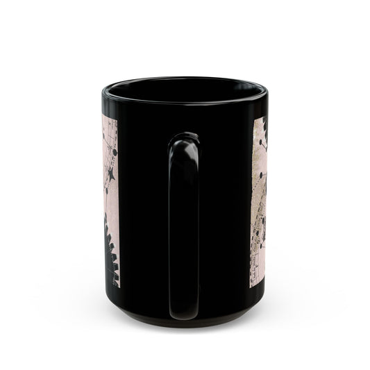Astrology Constellation Black Mug – Vintage Zodiac Celestial Coffee Cup (11oz, 15oz) - Creations by Chris and Carlos