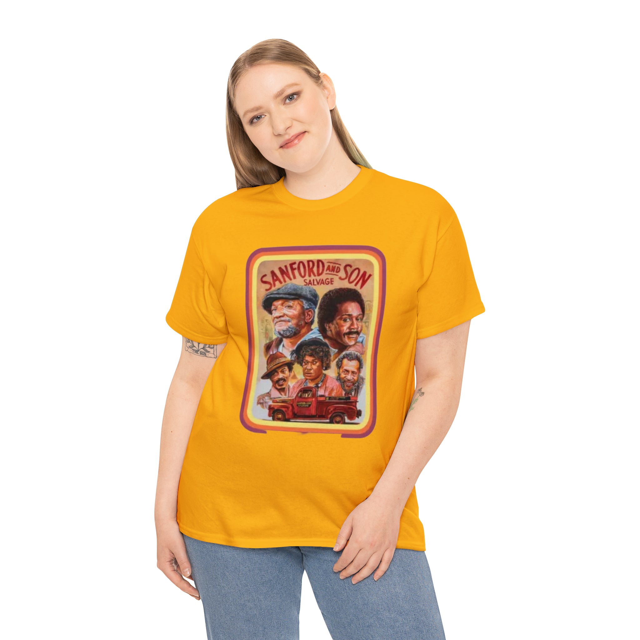 Sandford and Son 70's TV Show- Unisex Heavy Cotton T-Shirt - Creations by Chris and Carlos