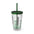 Powered by Plants- Sunsplash Tumbler with Straw, 16oz