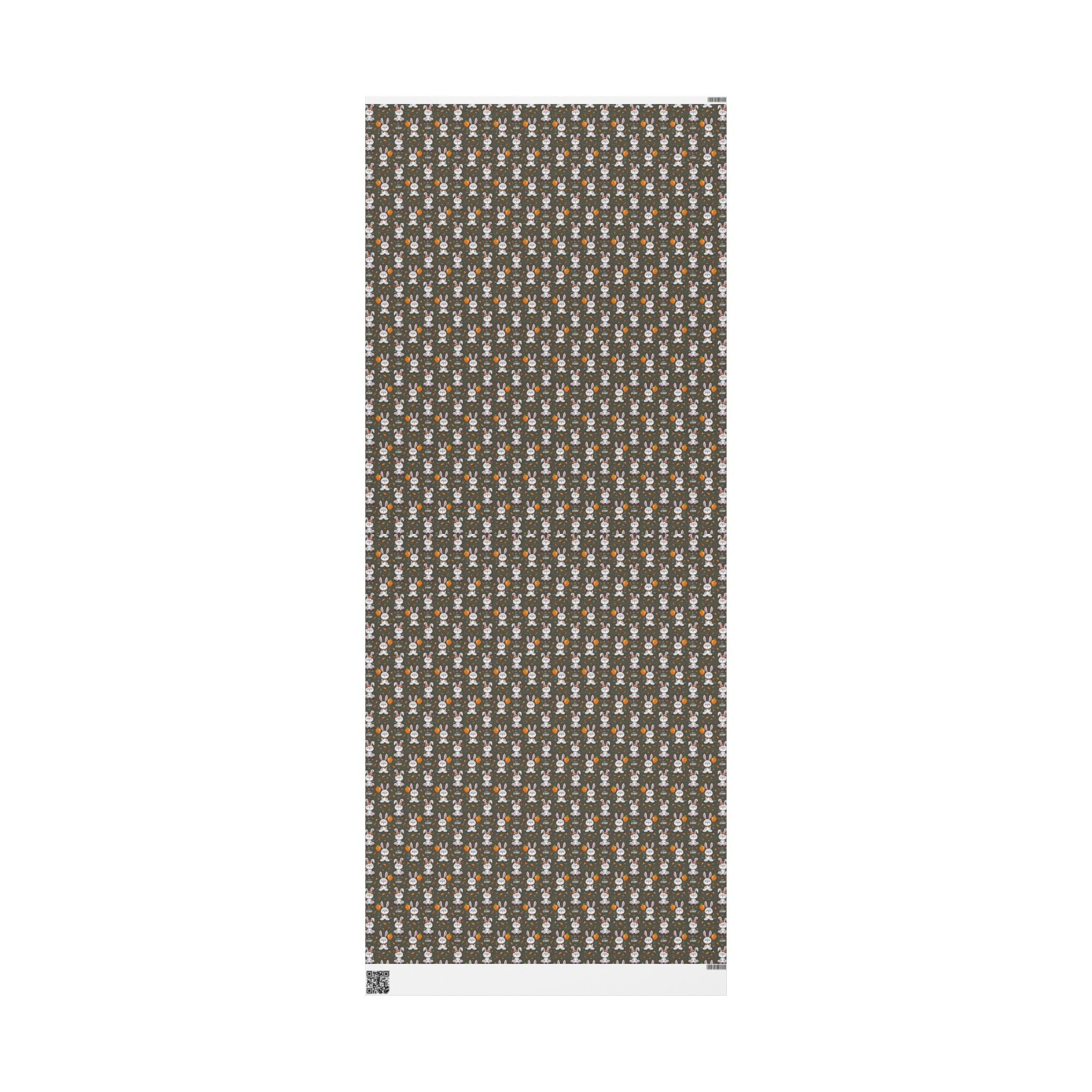 Bunny Pattern Wrapping Paper Roll — Cute Easter Gift Wrap - Creations by Chris and Carlos