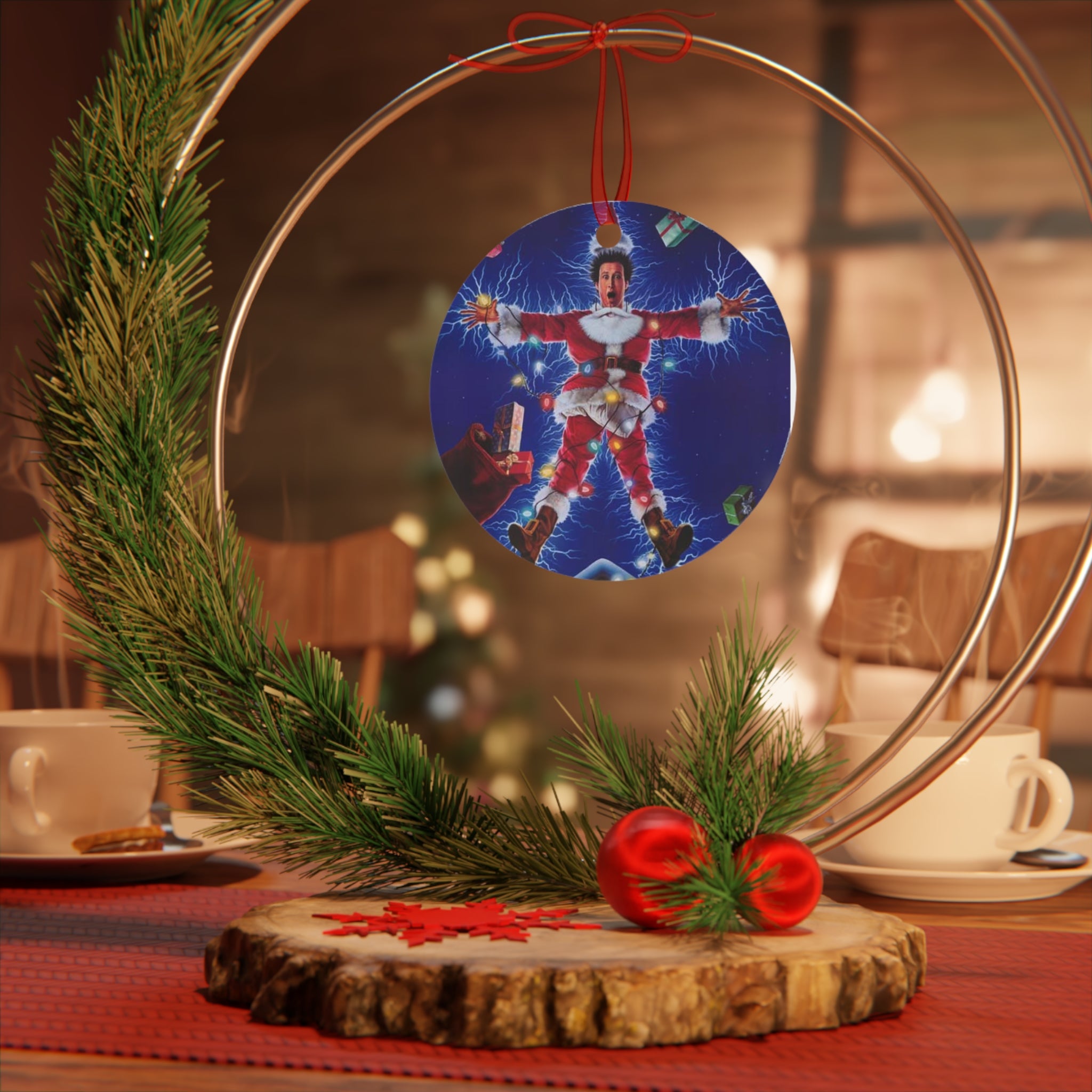National Lampoons Christmas Vaction- Metal Ornaments - Creations by Chris and Carlos