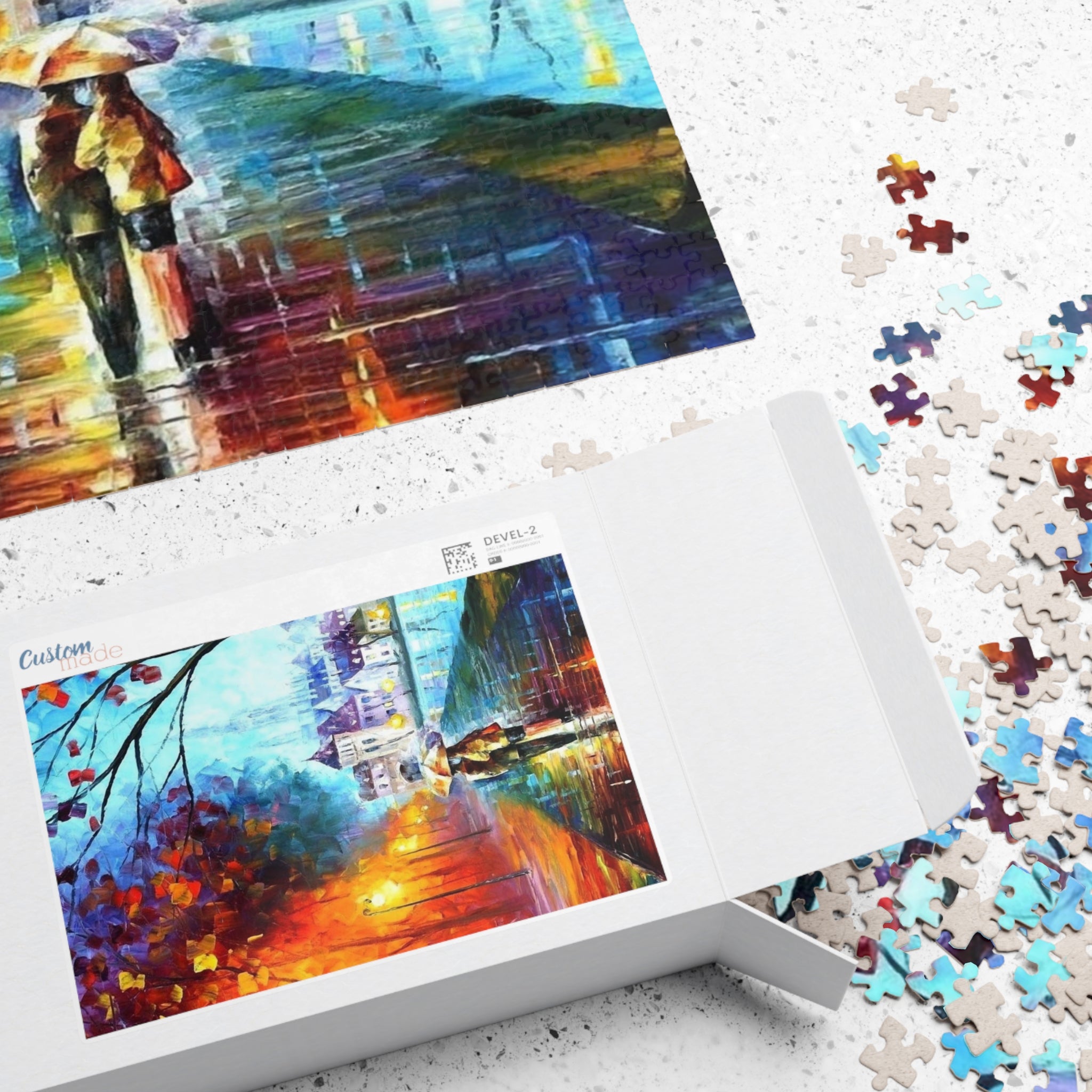 Watercolor- Puzzle - Creations by Chris and Carlos