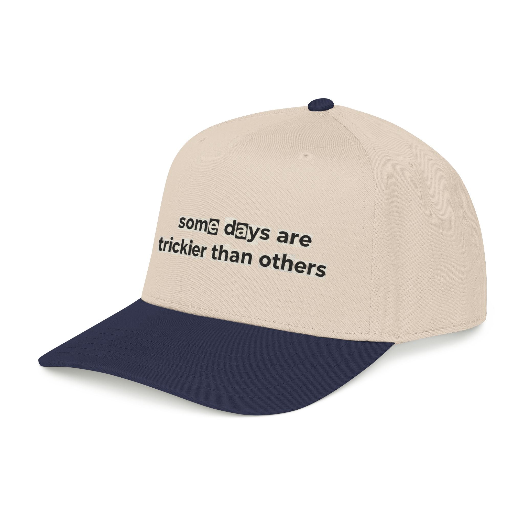 Baseball Cap — "Some Days Are Trickier Than Others" Patch - Creations by Chris and Carlos