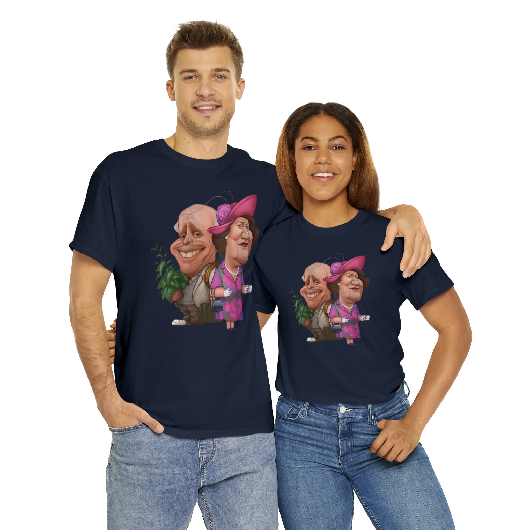 Keeping Up Appearances 90's TV Show-Unisex Heavy Cotton T-Shirt - Creations by Chris and Carlos