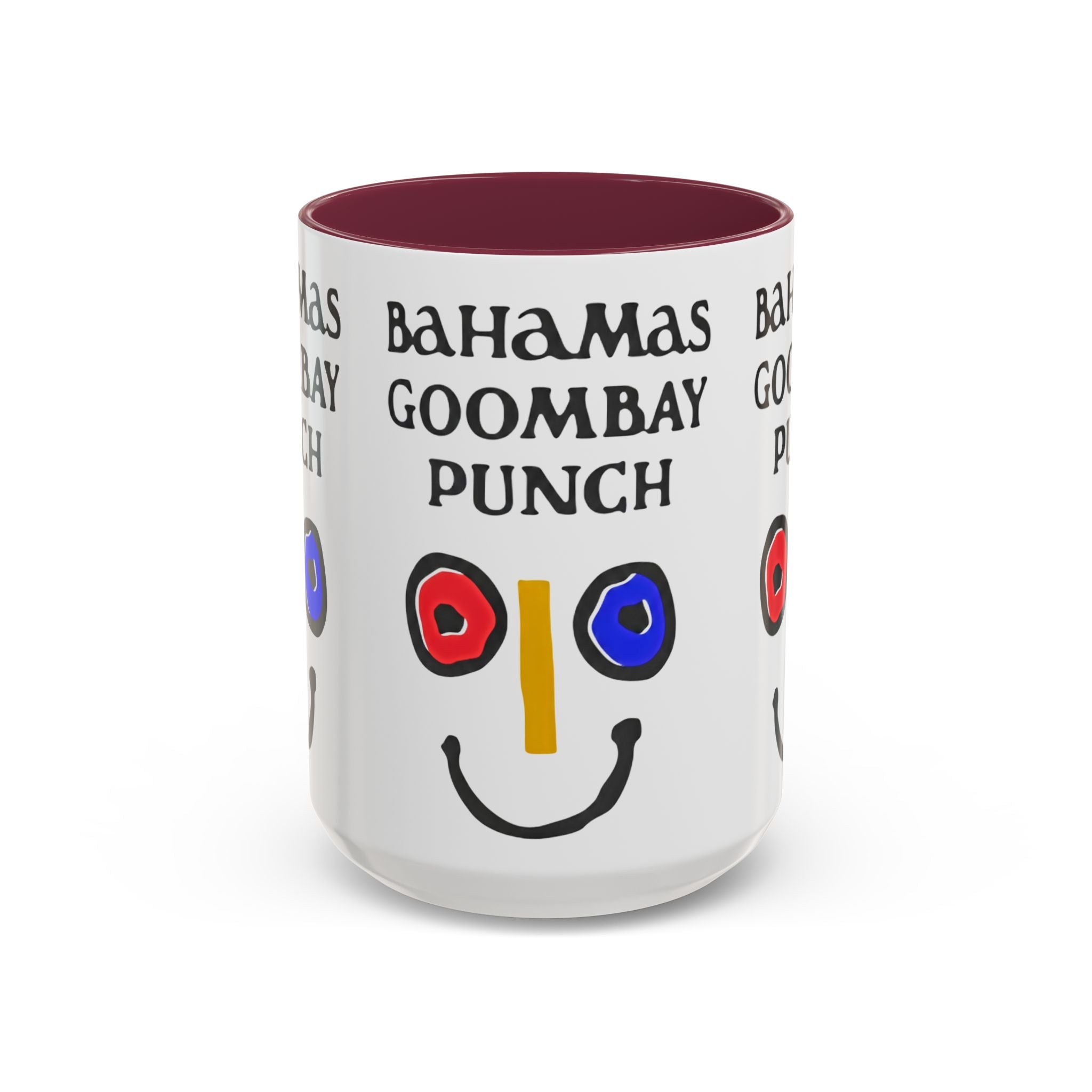 Bahamas Goombay Punch Mug — Colorful Caribbean Smile Coffee Cup (11oz, 15oz) - Creations by Chris and Carlos