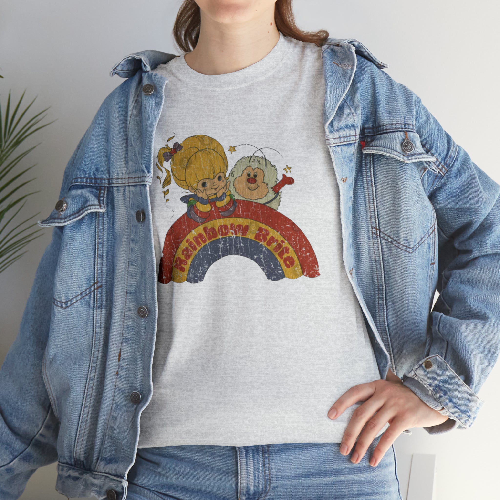 Rainbow Bright- Unisex Heavy Cotton T-Shirt - Creations by Chris and Carlos