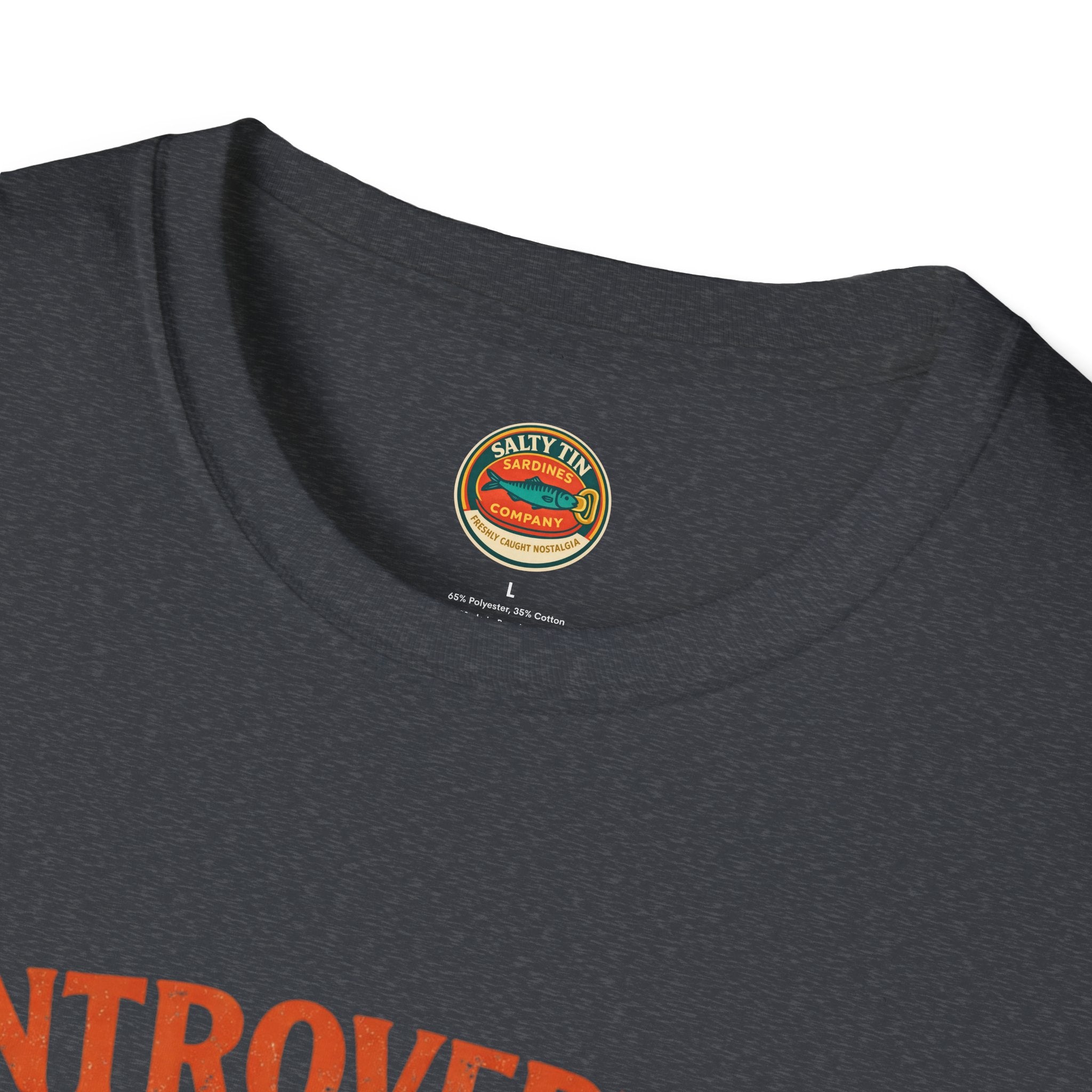 Introverted But Willing to Discuss Coffee T-Shirt - Creations by Chris and Carlos