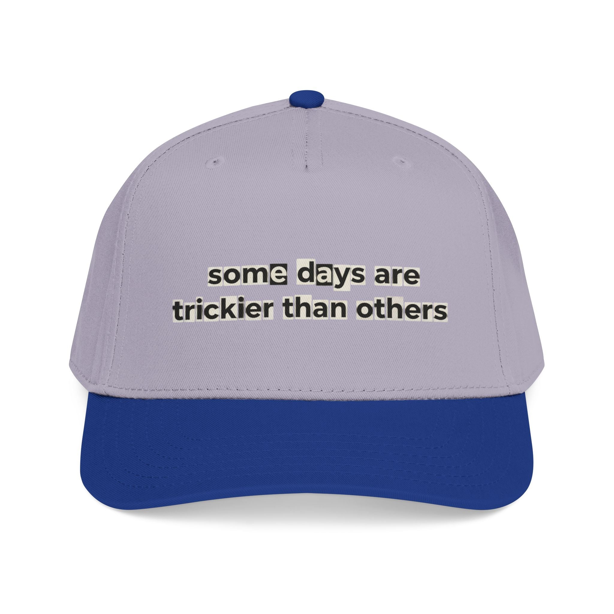 Baseball Cap — "Some Days Are Trickier Than Others" Patch - Creations by Chris and Carlos
