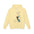 Fashion Sketch Hoodie — Elegant Brushstroke Dress Illustration - Creations by Chris and Carlos