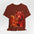 Vibrant Animal Art Tee, Unisex Short Sleeve Shirt, Tiger and Squirrel Design, Nature Lover Gift, Casual Everyday Wear