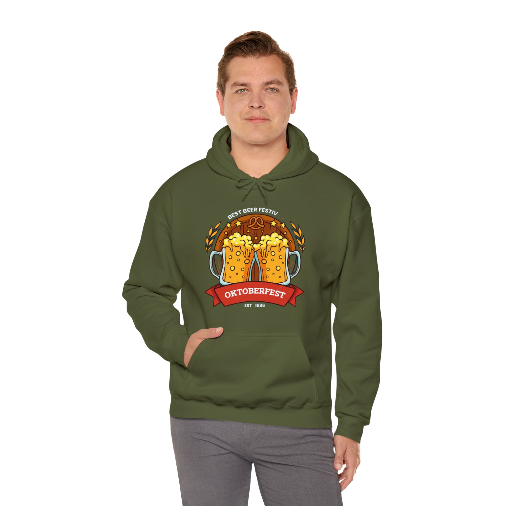 Oktoberfest- Unisex Heavy Blend™ Hooded Sweatshirt - Creations by Chris and Carlos