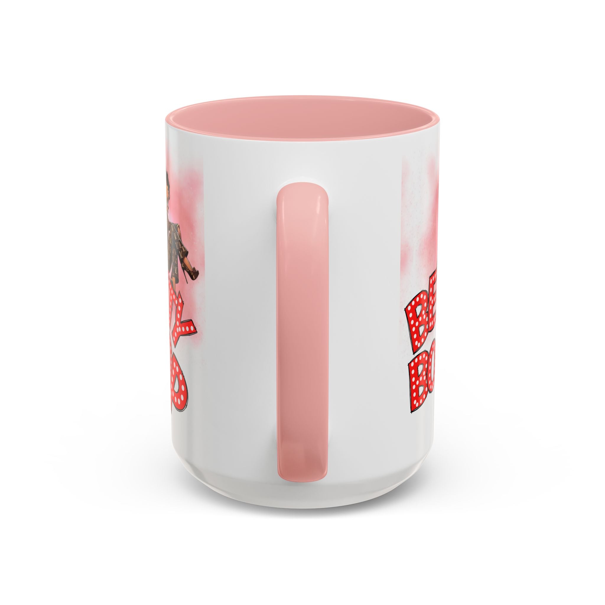 Betty Boop Pink Accent Coffee Mug — Retro Vintage Cartoon Tea Cup (11/15 oz) - Creations by Chris and Carlos