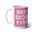 Best MOM Ever- Two-Tone Coffee Mugs, 15oz