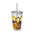 Mc Donald's Inspired- Sunsplash Tumbler with Straw, 16oz