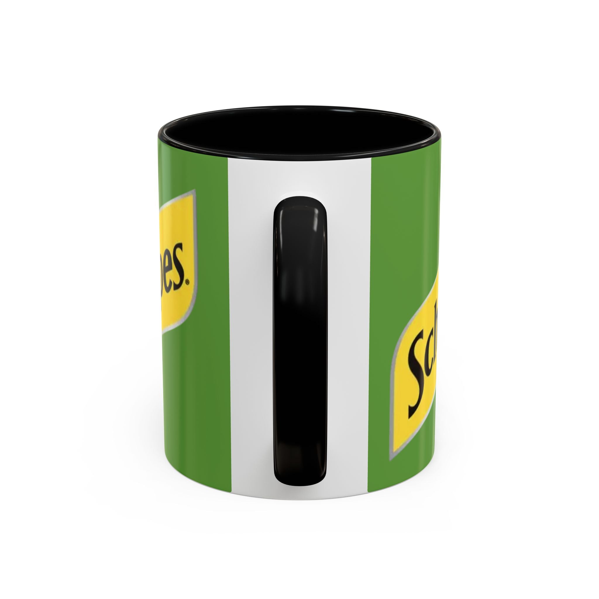 Schweppes Logo Accent Coffee Mug (11/15oz) - Creations by Chris and Carlos