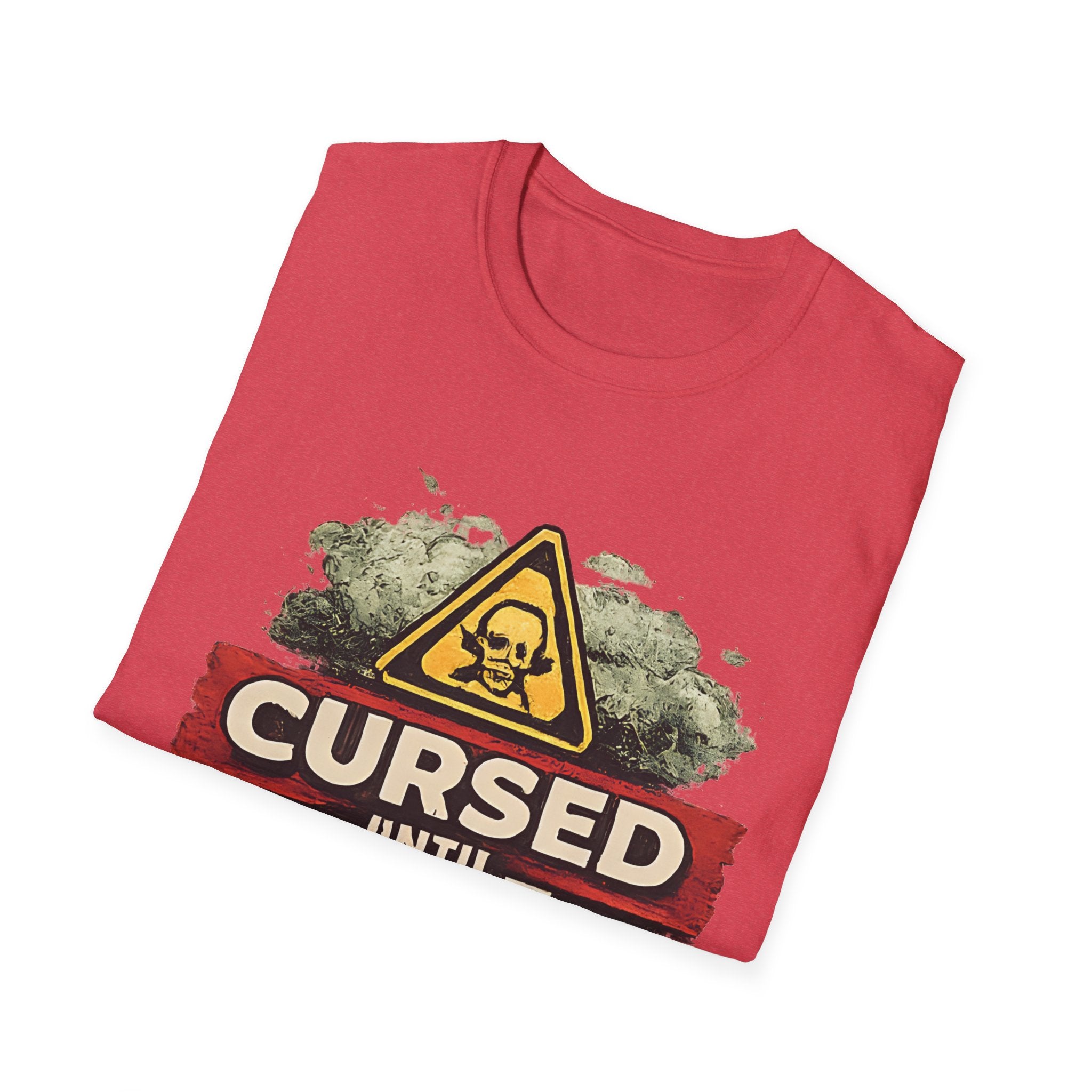Cursed Until Further Notice T-Shirt – Humorous Dark Warning Graphic Tee - Creations by Chris and Carlos