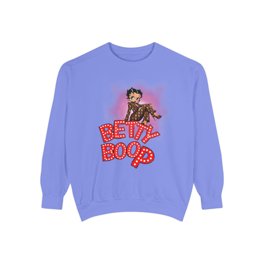 Betty Boop Retro Logo Sweatshirt - Creations by Chris and Carlos
