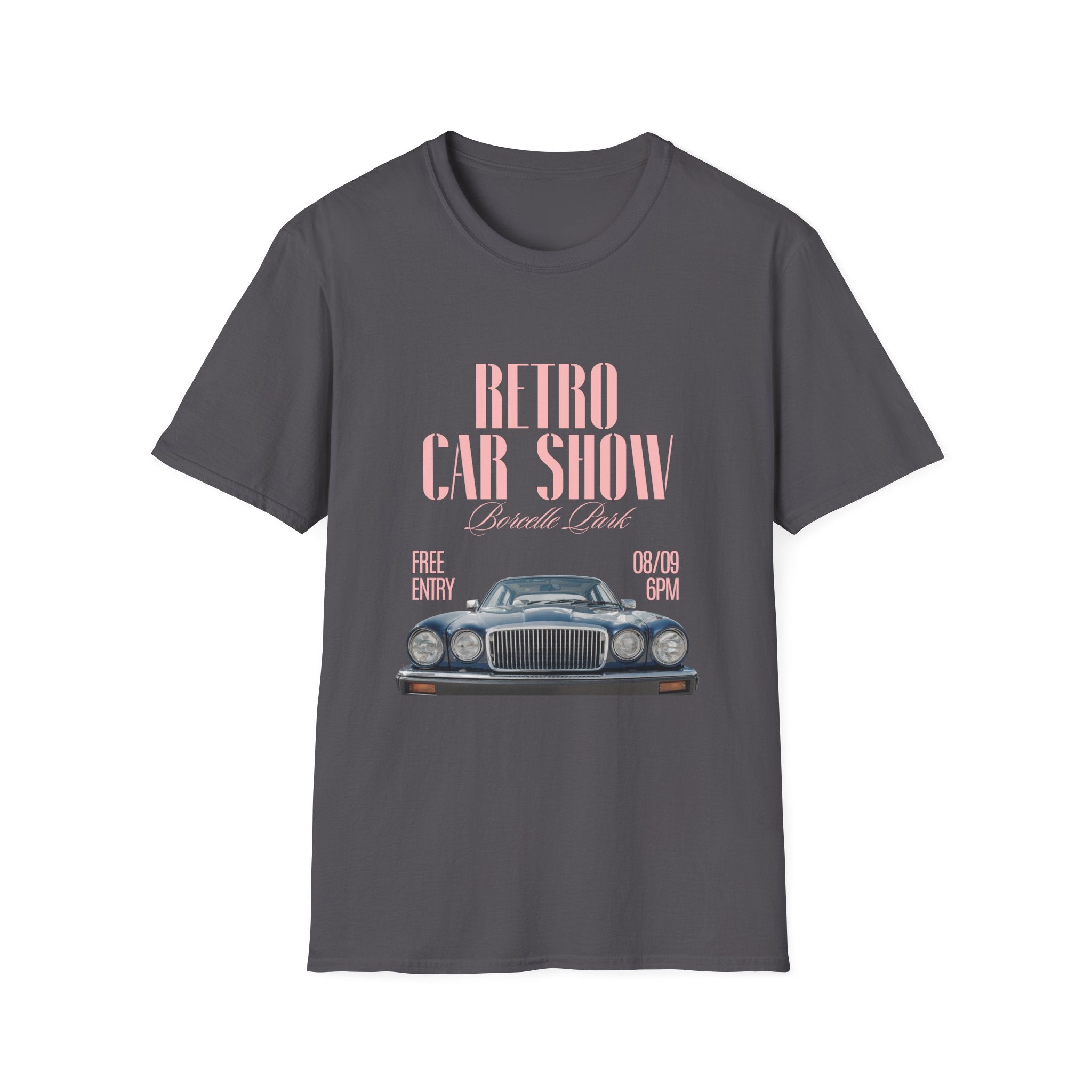 Retro Car Show T-Shirt — Vintage Classic Car Event Tee - Creations by Chris and Carlos