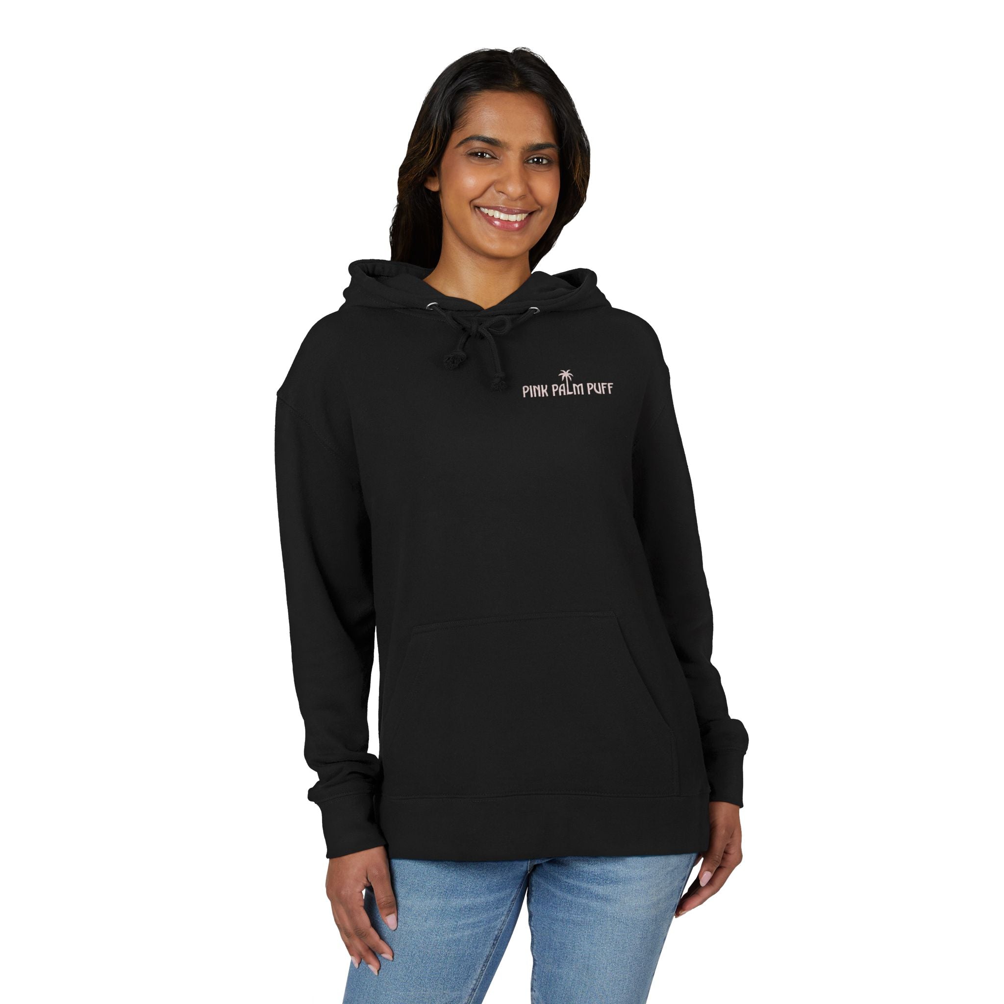 Coastal Bandana Art Hoodie — "Live in the Moment" Seahorse Design - Creations by Chris and Carlos