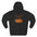 Thanksgiving Fleece Hoodie - Eat, Drink & Be Thunful, Cozy Fall Apparel, Pumpkin Design, Gift for Family, Casual Hoodie