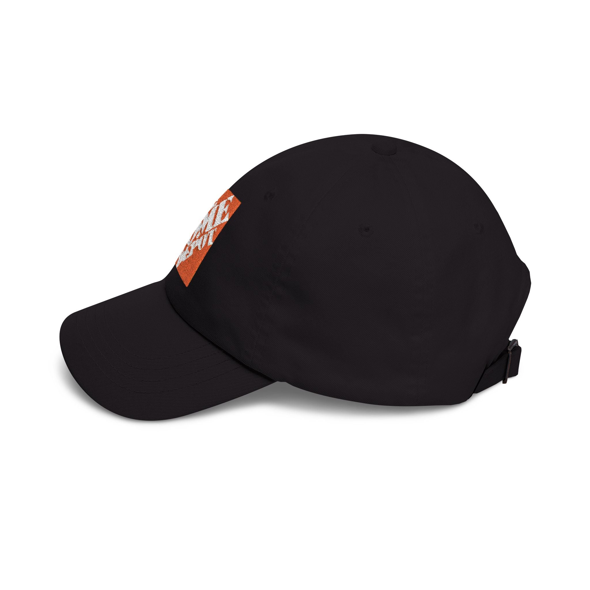 Dad Cap — Embroidered Orange Home Depot Logo Baseball Hat - Creations by Chris and Carlos