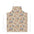 Floral Checkered Apron — Vintage Rose & Hydrangea Kitchen Apron