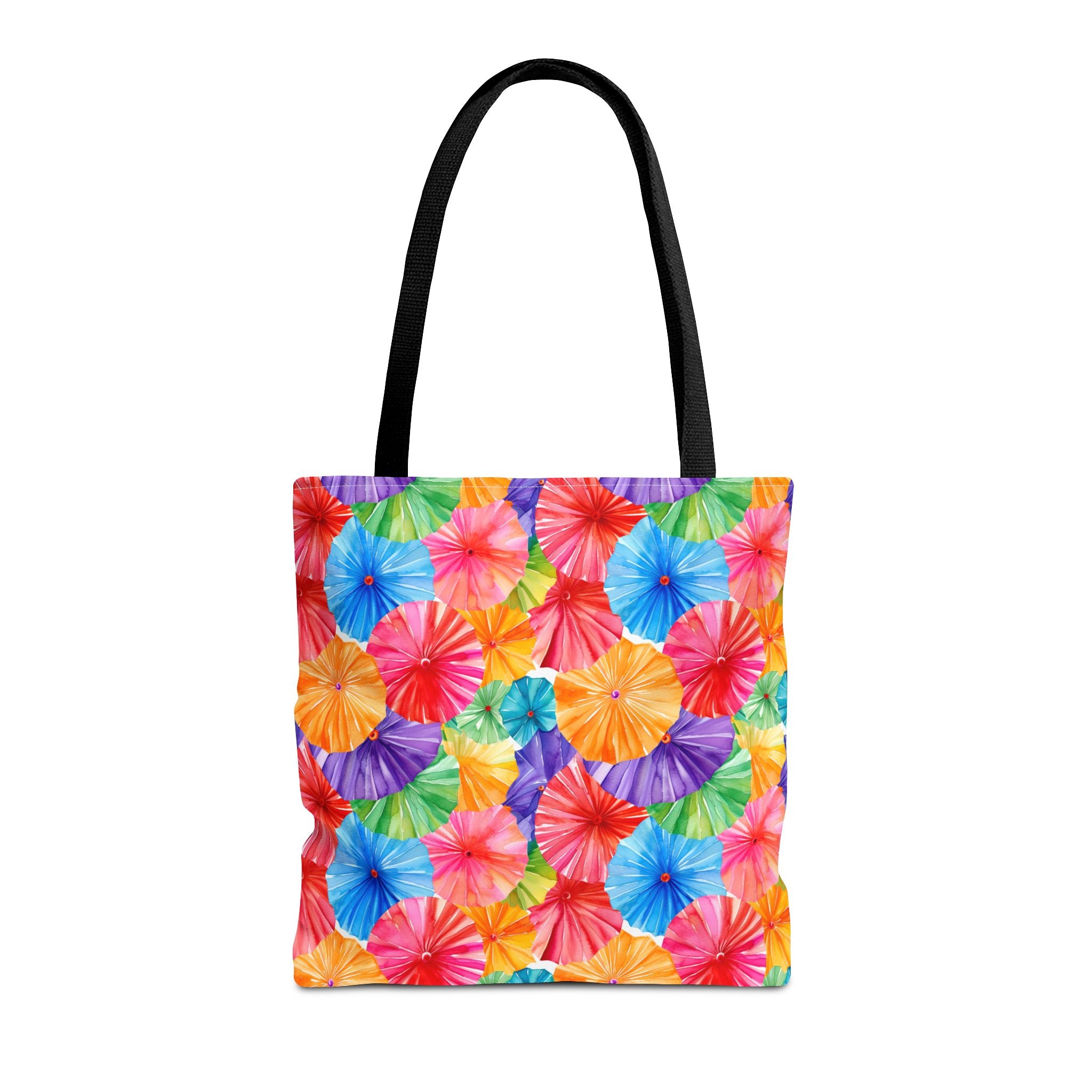 Sol y Alegría (Sun and Joy) Collection- Cactus Succulent Pattern Microfiber Blanket Soft Velveteen Throw for Home & Garden Lovers Colorful Paper Parasol Pattern Tote Bag — Vibrant Summer Beach Market Bag - Creations by Chris and Carlos