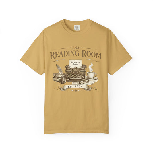 Reading Room Vintage Typewriter T-Shirt - Creations by Chris and Carlos