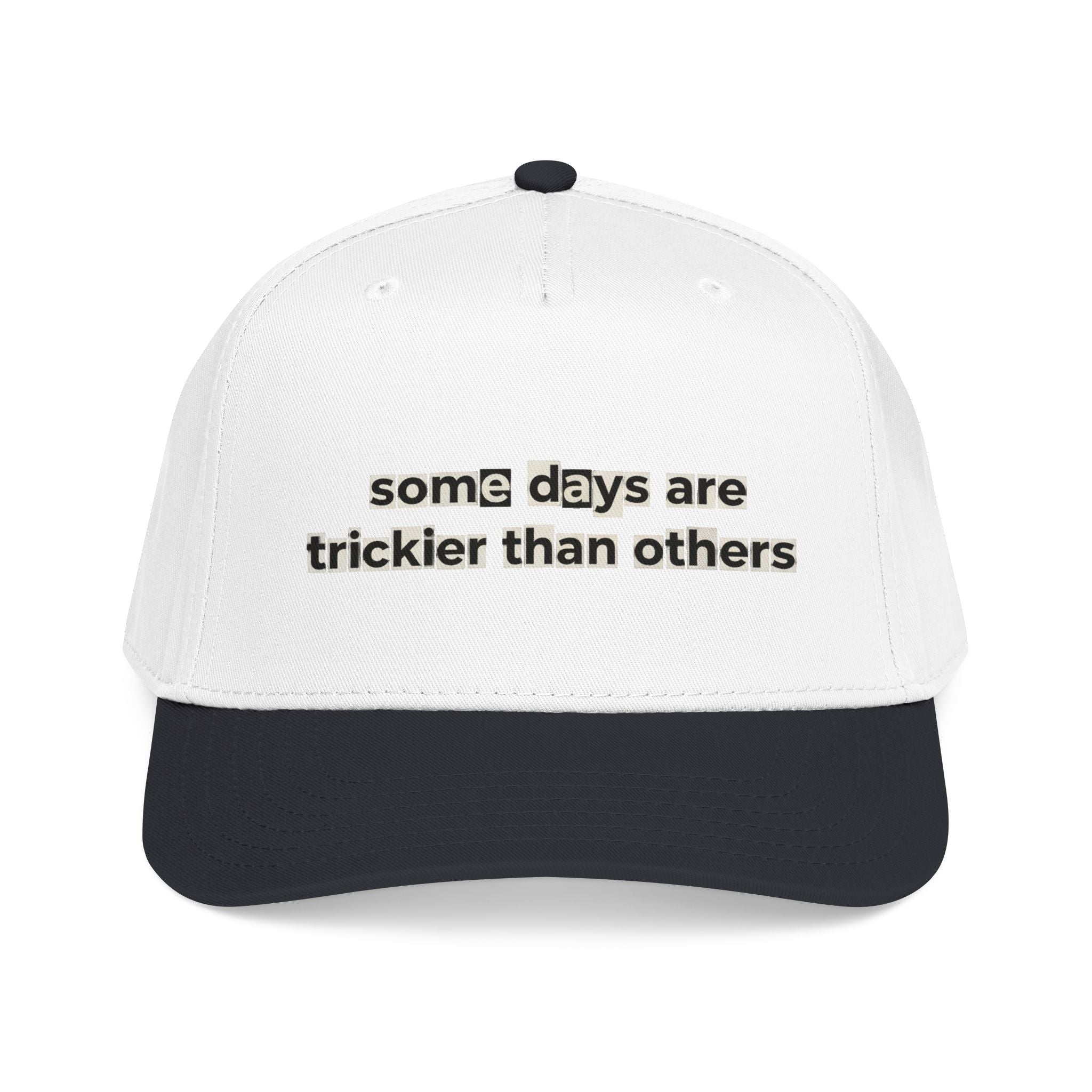 Baseball Cap — "Some Days Are Trickier Than Others" Patch - Creations by Chris and Carlos