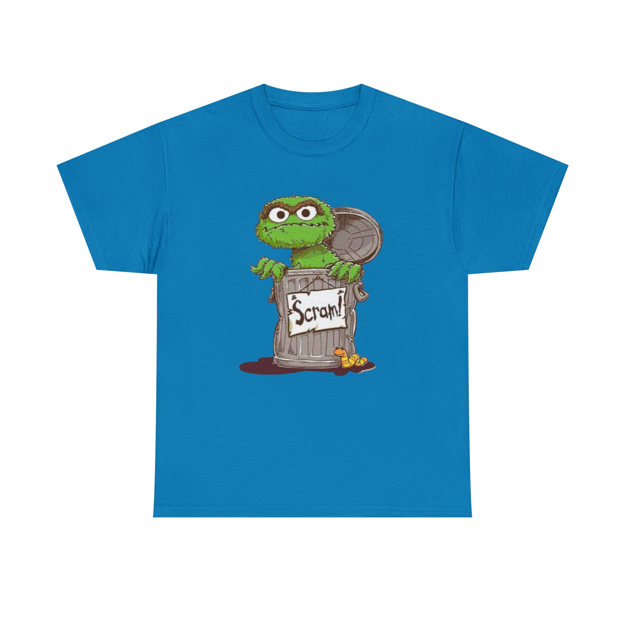 Oscar the Grouch- Unisex Heavy Cotton T-Shirt - Creations by Chris and Carlos