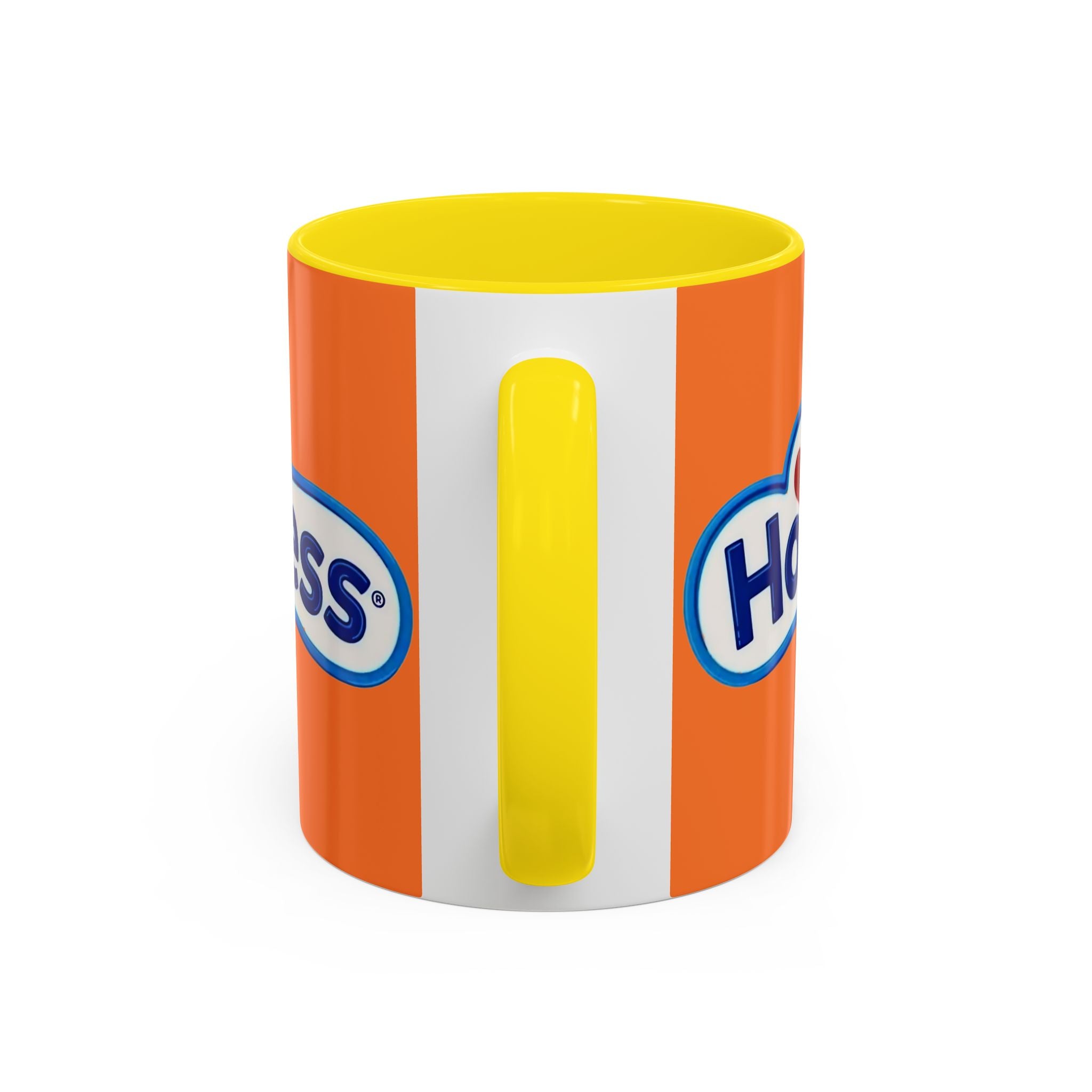 Hostess Logo Accent Coffee Mug — Retro Orange 11/15oz - Creations by Chris and Carlos
