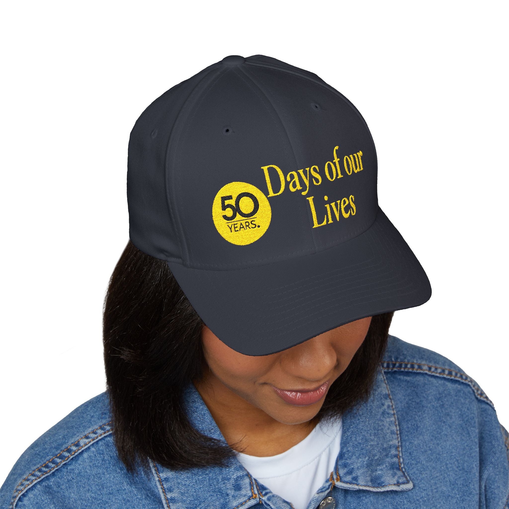 Days of Our Lives Embroidered Cap, Stylish Baseball Hat, Gift for Fans, Summer Accessory, Adjustable Cap - Creations by Chris and Carlos