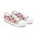 Floral Rose Pattern Low Top Sneakers — Women's Casual Canvas Shoes
