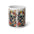 20oz Floral Skull Jumbo Mug — Colorful Day of the Dead Coffee Cup