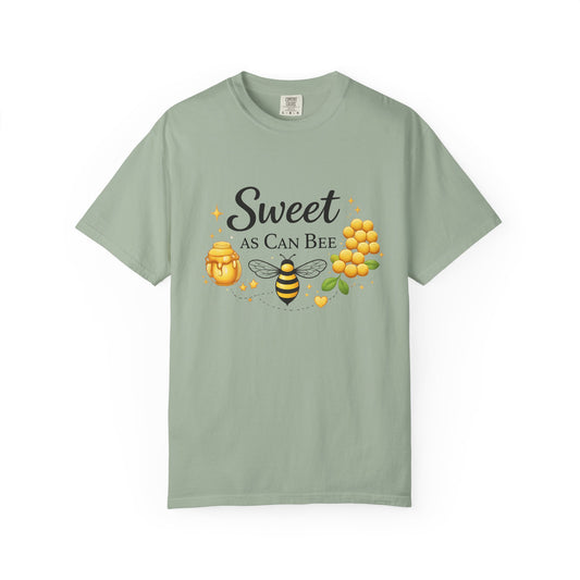 Sweet As Can Bee T-Shirt — Cute Bee & Honey Graphic Tee - Creations by Chris and Carlos