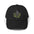 Old Soul Apothecary Distressed Black Baseball Cap with Lavender Sprig Embroidery - Creations by Chris and Carlos