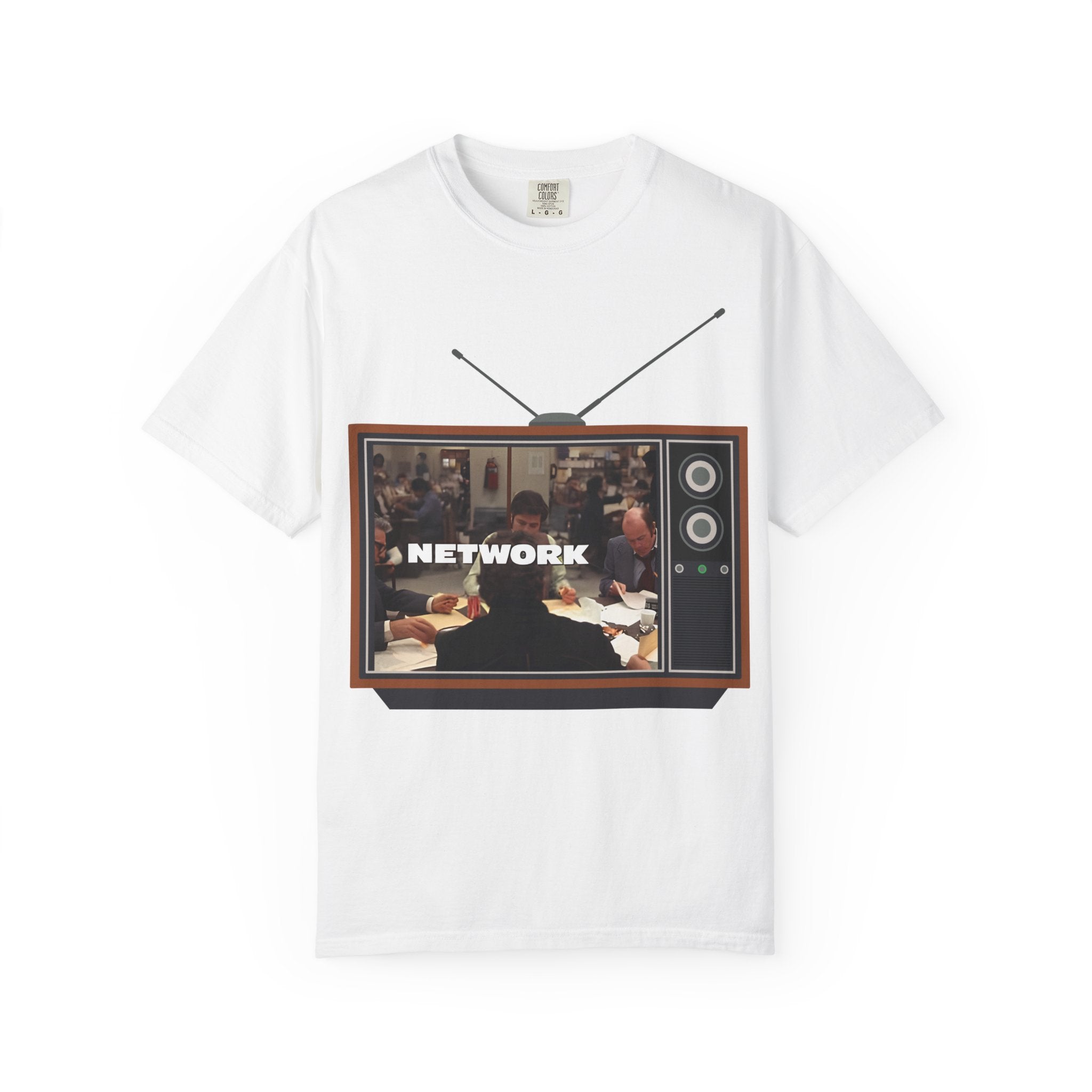 Network Retro TV T-Shirt — Vintage Television Graphic Tee - Creations by Chris and Carlos