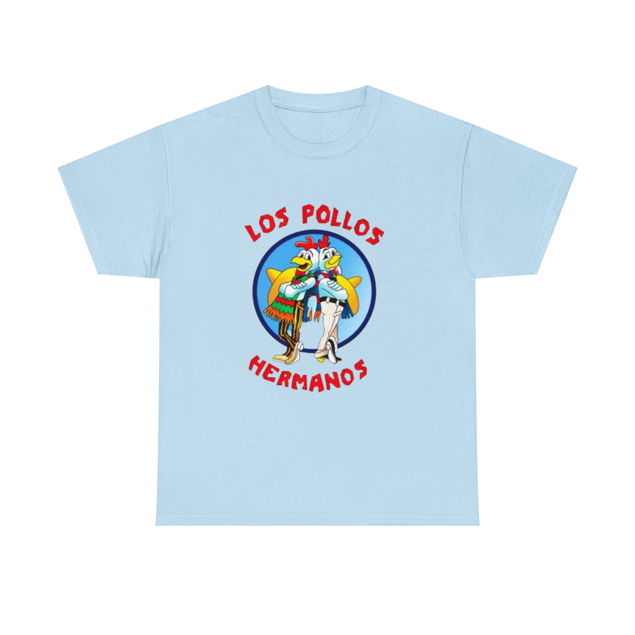 Pollos- Unisex Heavy Cotton T-Shirt - Creations by Chris and Carlos
