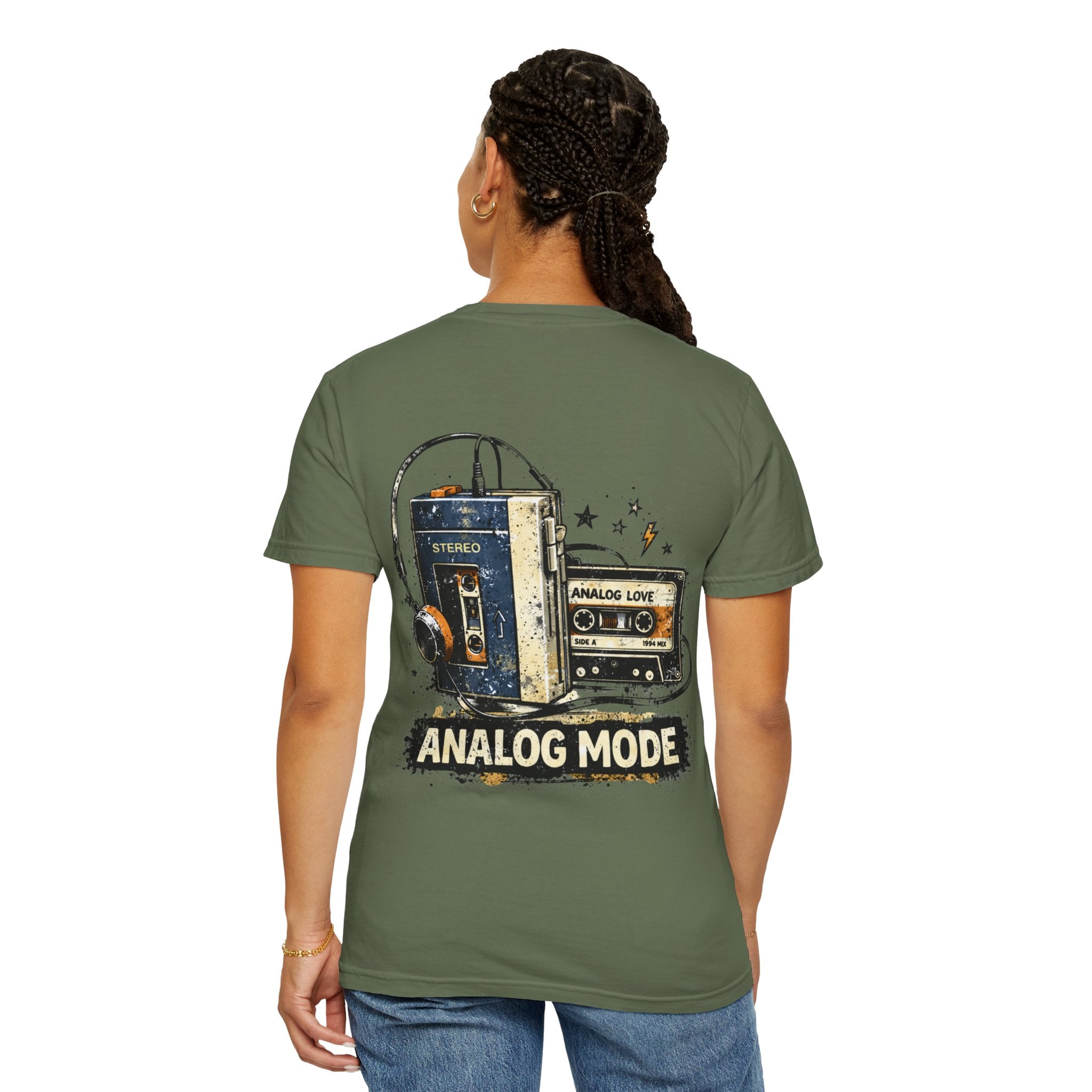 Analog Cassette T-Shirt — "Side B Soul" Vintage Tape Music Tee - Creations by Chris and Carlos
