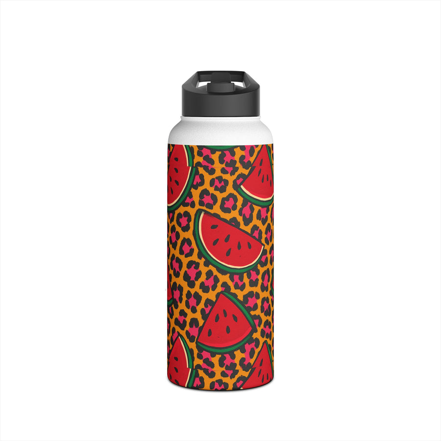 Vibrant Watermelon Leopard Print Water Bottle, Fun Sport Hydration Flask, Jungle Pattern Drink Container, Summer Gift, Eco-Friendly [...]